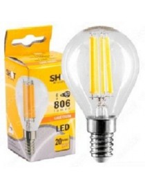 LAMPADA LED STICK SFERA E14 6W 806LM BC